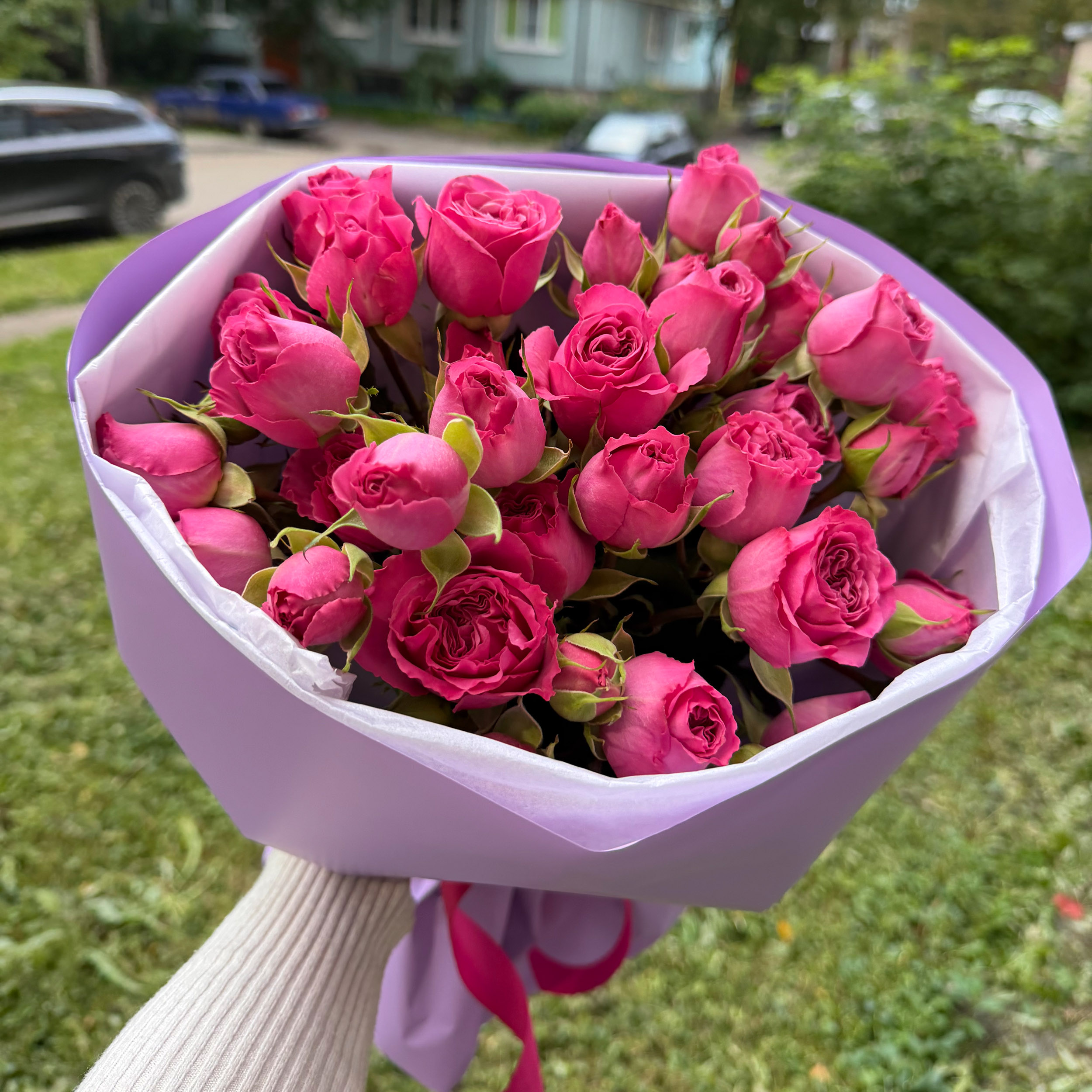 Кустовые розы